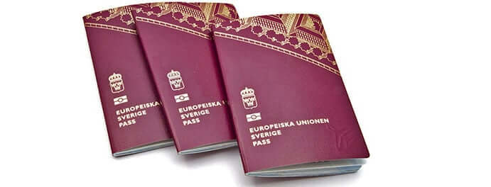 получить паспорт Швеции