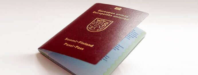 паспорт Финляндии
